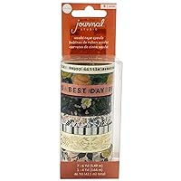American Crafts Journal Studio Washi Tape 8/Pkg-Happy Little Memory By Crate Paper