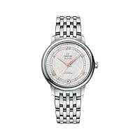 Omega De Ville Prestige Automatic Silver Dial Ladies Watch 424.10.33.20.52.001