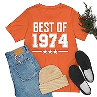 Funny Vintage Best of 1974 50 Year Old Gift 50th Birthday T-Shirt for Men Women