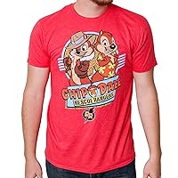 Disney Rescue Rangers Chip and Dale 90's Mens T-Shirt