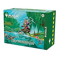 Magic: The Gathering Bloomburrow Bundle - 9 Play Boosters, 30 Land Cards + Exclusive Accessories