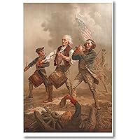 Yankee Doodle - Spirit of '76 Fife & Drums Revolutionary War - New Colonial American Poster