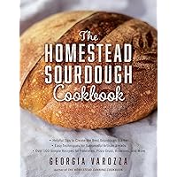 The Homestead Sourdough Cookbook: • Helpful Tips to Create the Best Sourdough Starter • Easy Techniques for Successful Artisan Breads • Over 100 ... Brownies, and More (The Homestead Essentials) The Homestead Sourdough Cookbook: • Helpful Tips to Create the Best Sourdough Starter • Easy Techniques for Successful Artisan Breads • Over 100 ... Brownies, and More (The Homestead Essentials) Paperback Kindle