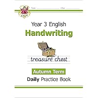 New KS2 Handwriting Daily Practice Book: Year 3 - Autumn Term: perfect for catching up at home (CGP KS2 English) New KS2 Handwriting Daily Practice Book: Year 3 - Autumn Term: perfect for catching up at home (CGP KS2 English) Paperback
