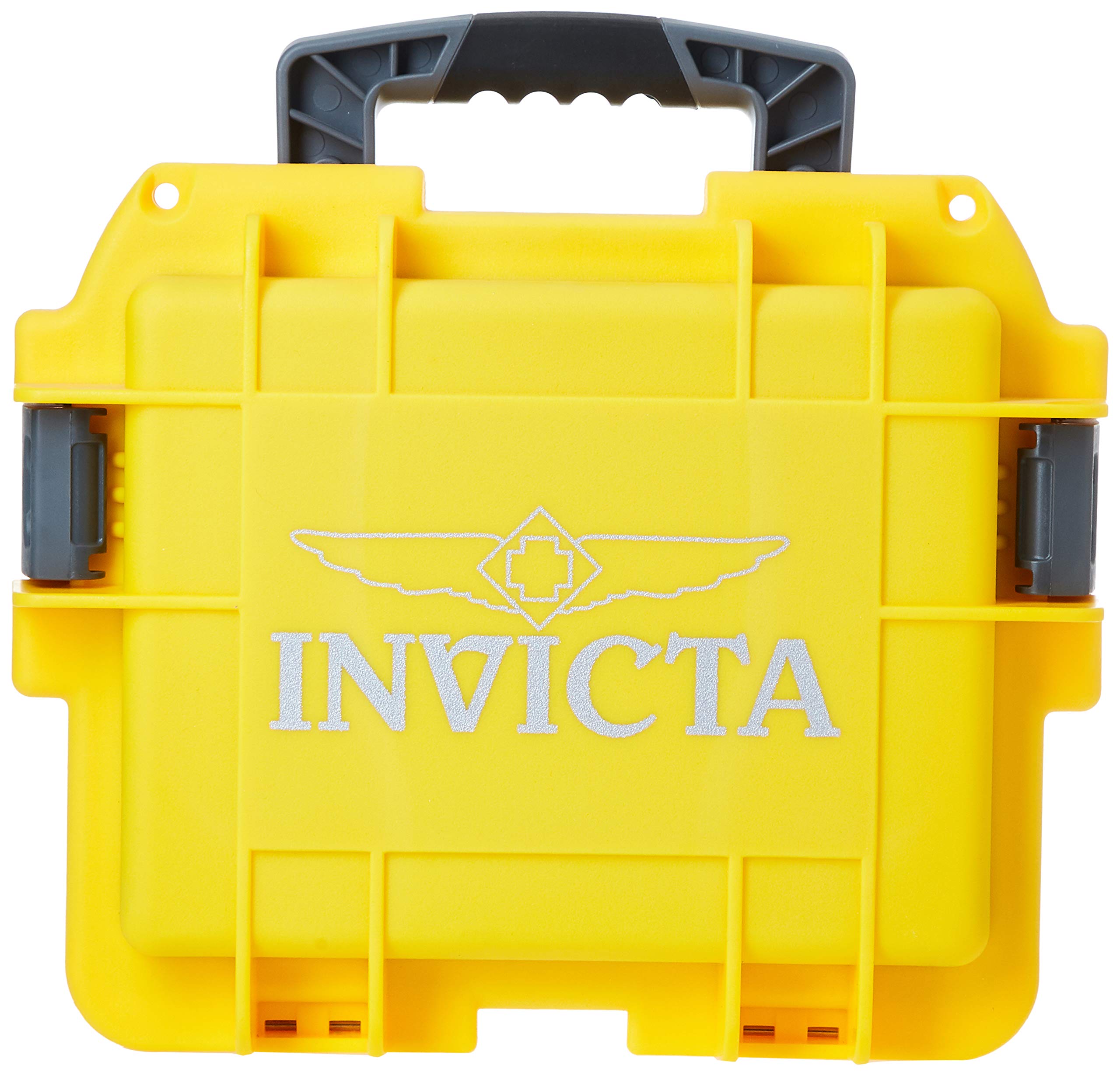 Invicta Watch Box DC3YEL, Yellow, Cuff