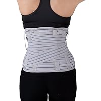 SOLES Lumbar Back Brace Lumbosacral Back Support - Adjustable, Breathable Corset - Unisex- Reduces Back Pain, Supports Core Strength - Comfortable Design