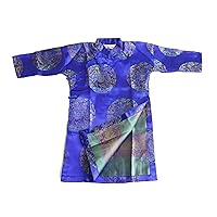 Ao Dai, Vietnamese Traditional Dress for Boy-Size#10/BLUEBOY10-Similar to US Size 8T