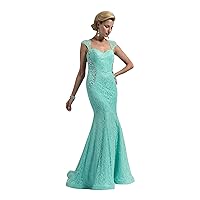 Clarisse Lace Mermaid Prom Dress 2630