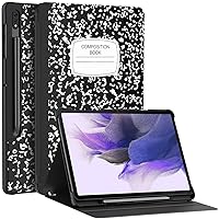 Soke Galaxy Tab S8+/S7 FE/S7 Plus Case with S Pen Holder [SM-X800/X806/T730/T736B/T970/T975] - Shockproof Stand Folio Case for Samsung Tab S8+ 2022/S7 FE 2021/S7 Plus 2020 12.4