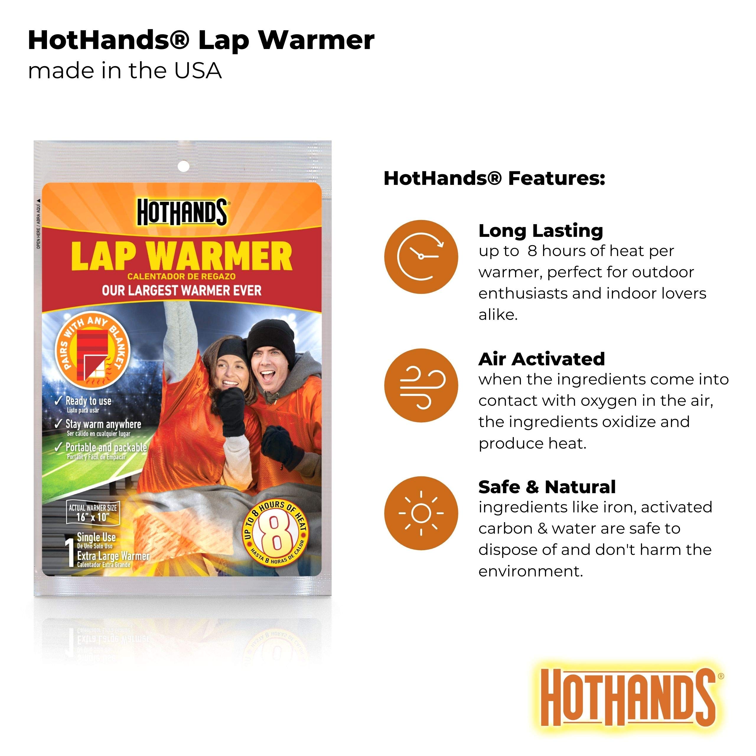 HotHands Lap Warmer, Largest Warmer 16