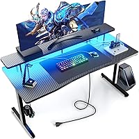 GTRACING GTP210-RGB Gaming Desk, RGB