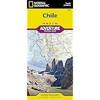 Chile Map (National Geographic Adventure Map, 3402)