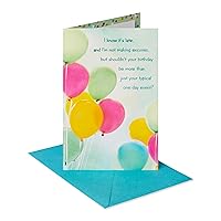 American Greetings Belated Birthday Card (I Know It's Late)