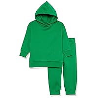 Amazon Essentials Unisex Kids and Toddlers’ Modern Sweat Set, Pack of 2