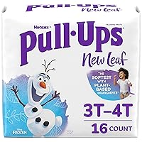 Pull-Ups New Leaf Boys' Disney Frozen Potty Training Pants, 3T-4T (32-40 lbs), 16 Ct