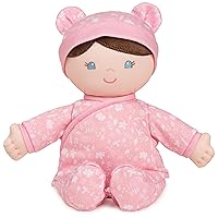 GUND Baby Sustainable Baby Doll, Plush Doll Made from Recycled Materials, for Babies and Newborns, Pink, 12”