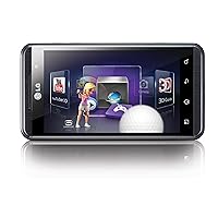 LG Optimus 3D P920 Sim Free Touch Screen Android Mobile Phone - Black