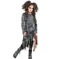 amscan Girls Undead Walker Zombie Costume