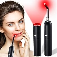 Red Light Therapy Cold Sore: Infrared Light Therapy Device Wand Pain Relief Blister Herpes Canker Healing Treatment for Face Lip Mouth Nose Hand Knee Foot Body Skin Joint Muscle Handheld Portable
