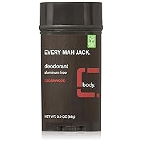 Every Man Jack Deodorant 3oz Cedarwood (3 Pack)