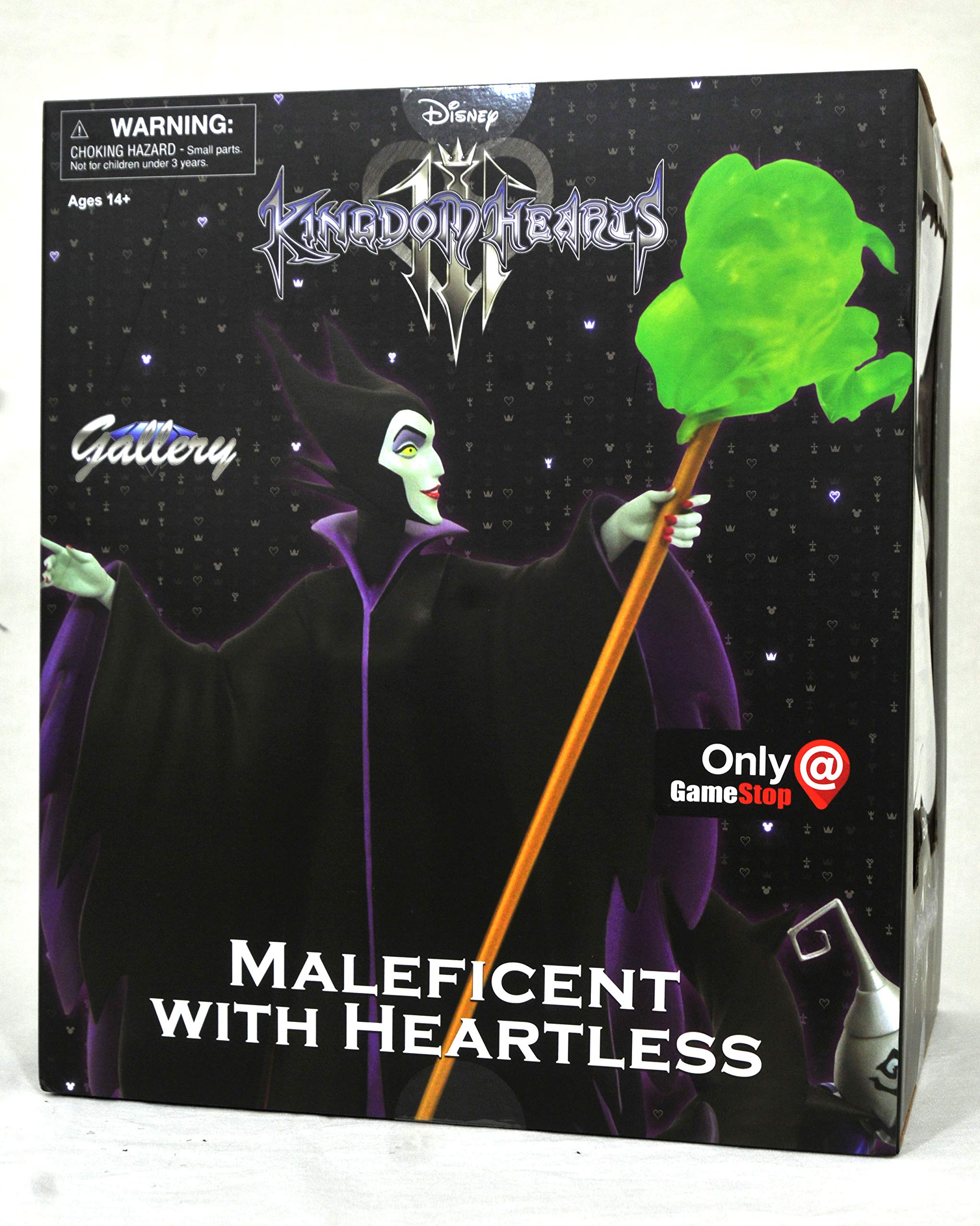 DIAMOND SELECT TOYS Kingdom Hearts III Gallery: Maleficent PVC Figure, Multicolor, 11 inches
