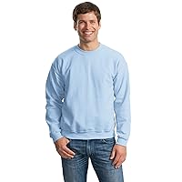Gildan Activewear 50/50 Crewneck Sweatshirt, 3XL, Light Blue