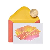 Papyrus Blank Cards with Envelopes, XOXO (14-Count)