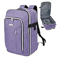 Personal Item Travel Backpack for Women Men, Flight Approved Carry On Underseat Luggage Casual Weekender Daypack for College Business Outdoors