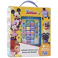 Disney Junior Mickey Mouse Clubhouse, Puppy Dog Pals and More!- Me Reader Electronic Reader and 8-Book Library - PI Kids Disney Junior Mickey Mouse Clubhouse, Puppy Dog Pals and More!- Me Reader Electronic Reader and 8-Book Library - PI Kids Hardcover