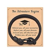 HGDEER Son/Always Remember/Graduation Gifts for Men Teen Boys, with Quotes Card