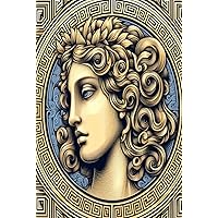 Aphrodite In Greek key pattern Journal: The Goddess of love and beauty portrayed in the design that symbolizes continuity and eternity. Aphrodite In Greek key pattern Journal: The Goddess of love and beauty portrayed in the design that symbolizes continuity and eternity. Hardcover Paperback