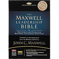 The Maxwell Leadership Bible New King James Version Coffee Bonded Leather: Briefcase Edition The Maxwell Leadership Bible New King James Version Coffee Bonded Leather: Briefcase Edition Paperback