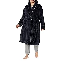 Verabradley Womens Plush Fleece Robe (Extended Size Range)