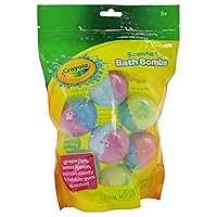 Crayola Colorful Scented Bath Bombs 7Ct