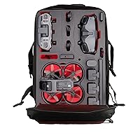 mc-cases Professional backpack specially designed for DJI Avata Combo - Fly More Set - Made in Germany, black, Backpack