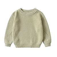 Boys Sweater Size 5 Girl Boy Knit Sweater Blouse Pullover Sweatshirt Warm Crewneck Long Sleeve Tops Fall 4t Shirt