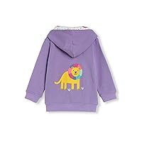 Organic Cotton Baby Infant Toddler Zip-up Hoodie Applique - Boy Girl (0-4 Years)