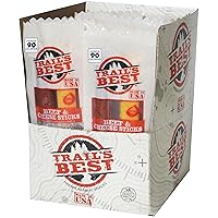 Trail's Best Twin Beef and Cheese Packs - 1oz Each (20 Count)