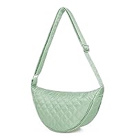 VOLGANIK ROCK Crossbody Bags for Women & Men Nylon Crossbody Bags Crescent Bags Hobos & Shoulder Bag Dumpling Bags Unisex Bag with Adjustable Strap Chest Bag Fanny Packs Summer Bag