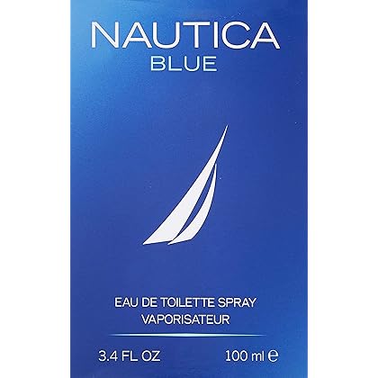 Nautica Blue Eau de Toilette Spray, 3.4 Ounce