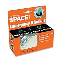 Outdoors The Original Space Brand Emergency Survival Blanket, Silver, 3oz. 56