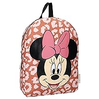 Minnie Mouse Style Icons Backpack, brown, 31.00 x 23.00 x 9.00 cm, brown, 31.00 x 23.00 x 9.00 cm, brown, 31.00 x 23.00 x 9.00 cm