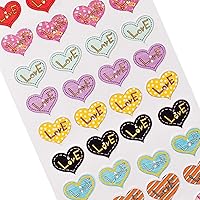 Baker Ross AT547 Self-Adhesive Wooden Heart Buttons - Pack of 40, Creative Valentine's Day Art and Craft Supplies for Kids to Make and Decorate, Great for Greetings Card Making, Multicolor
