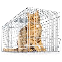 eXuby Large Cat Trap for Stray/Feral Cats & Other Animals - 32