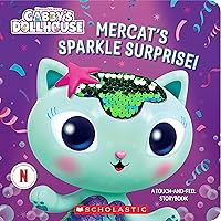 Mercat's Sparkle Surprise: A Touch-And-Feel Storybook (Gabby's Dollhouse)