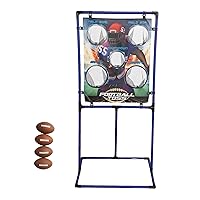 Sport Squad Target Toss Game Set - Choose Either Football Toss or Baseball Toss - Portable Indoor or Outdoor Design for Cookouts, Tailgates, or Backyard Fun -