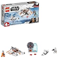 LEGO Star Wars Snowspeeder 75268 Starship Toy Building Kit; Building Toy for Preschool Children Ages 4+ (91 Pieces)