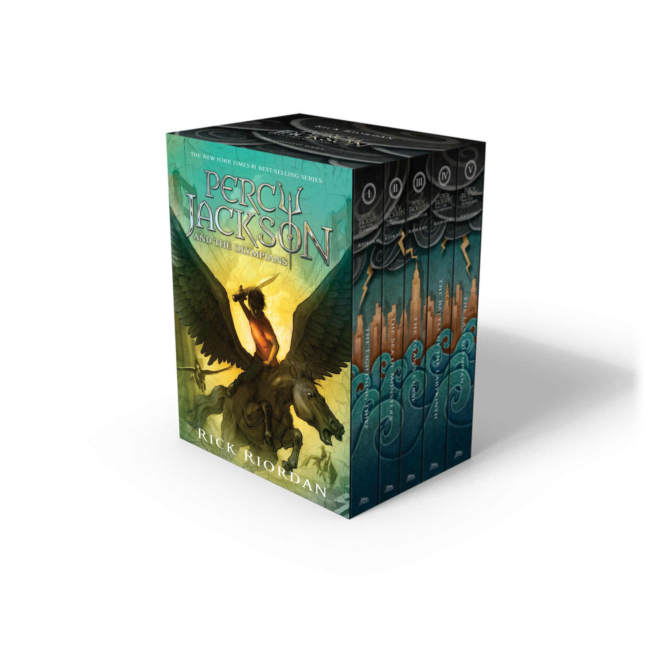 Percy Jackson and the Olympians Hardcover Boxed Set (Percy Jackson and the Olympians, 1)