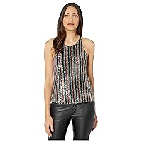Sanctuary Clothing Womens Cyber Sequin Tank Top