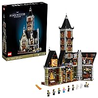 LEGO 10273 Icons Haunted House Powered Up Ready Building Set for Adults, Ghost Collection, Home Décor, DIY Creative Activity, Gift Idea
